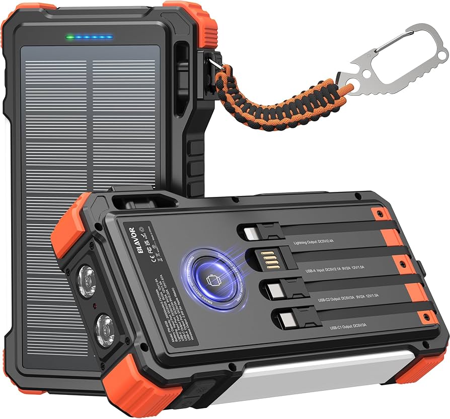 Solar power bank 20000 MAH